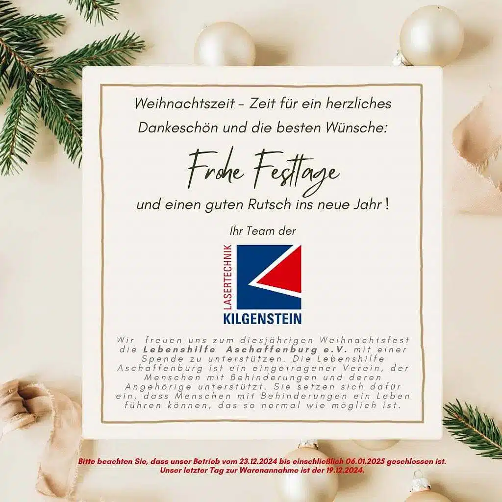 Weihnachtsbrief für Geschäftspartner 2024