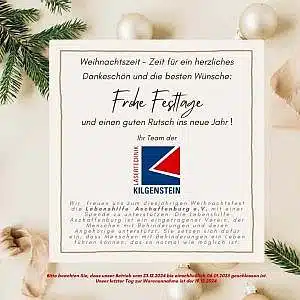 Weihnachtsbrief für Geschäftspartner 2024