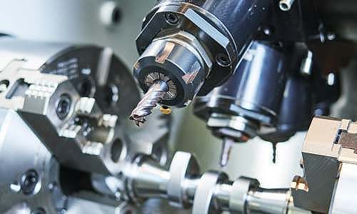 Werkzeugwechsler mit drei Werkzeugen